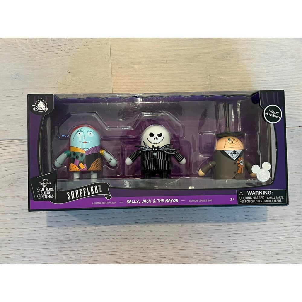 Disney D23 Expo 2019 Shufflerz NBC Nightmare Before Christmas 3 Pack Set LE 300